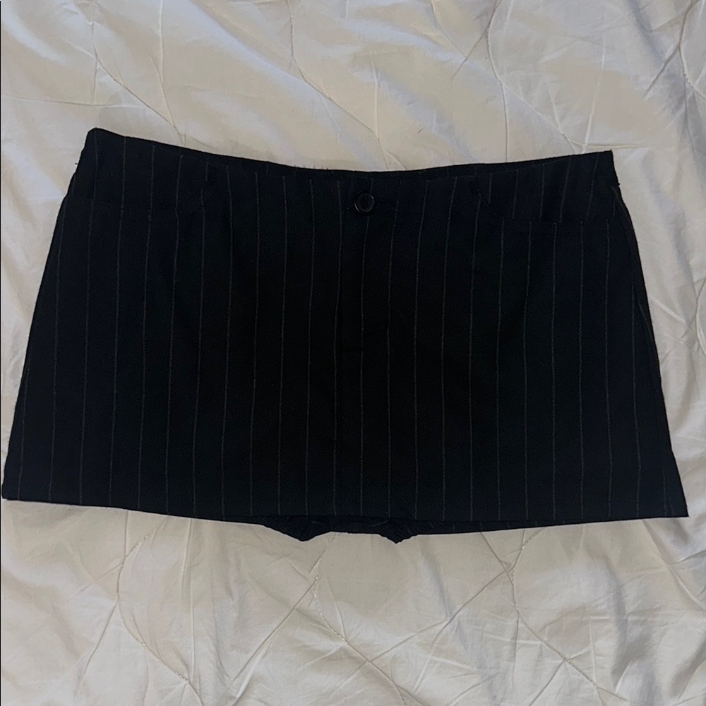 Brandy Melville Pinstripe Mini Skort